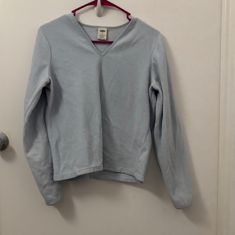 Old Navy Soft Blue V-Neck Pullover